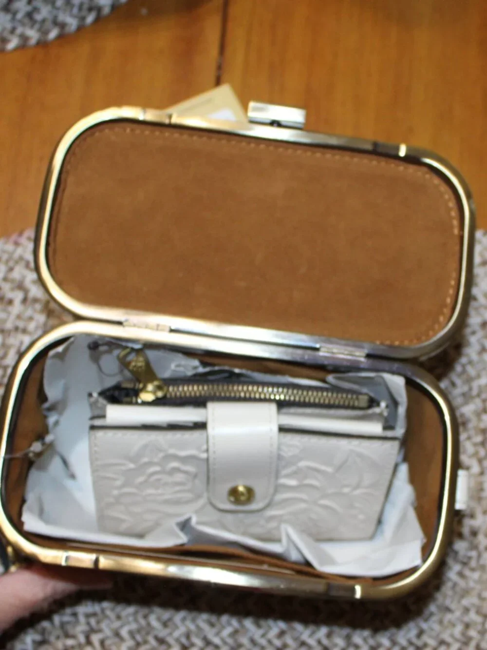 NWT Patricia Nash Mortola Top Handle needle point purse and wallet set GORGEOUS! - Picture 10 of 13